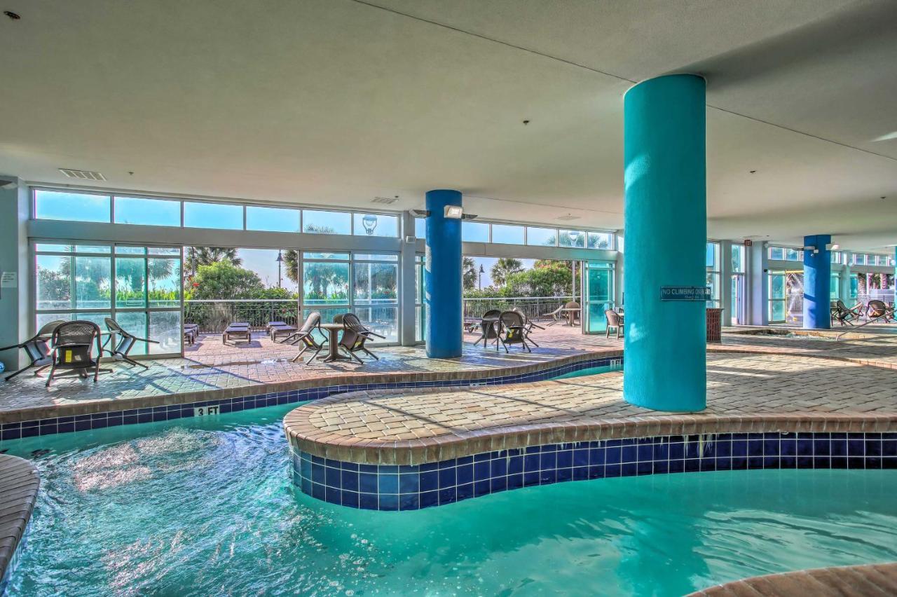 Beachfront Family Condo With View And Pool Access Myrtle Beach Esterno foto