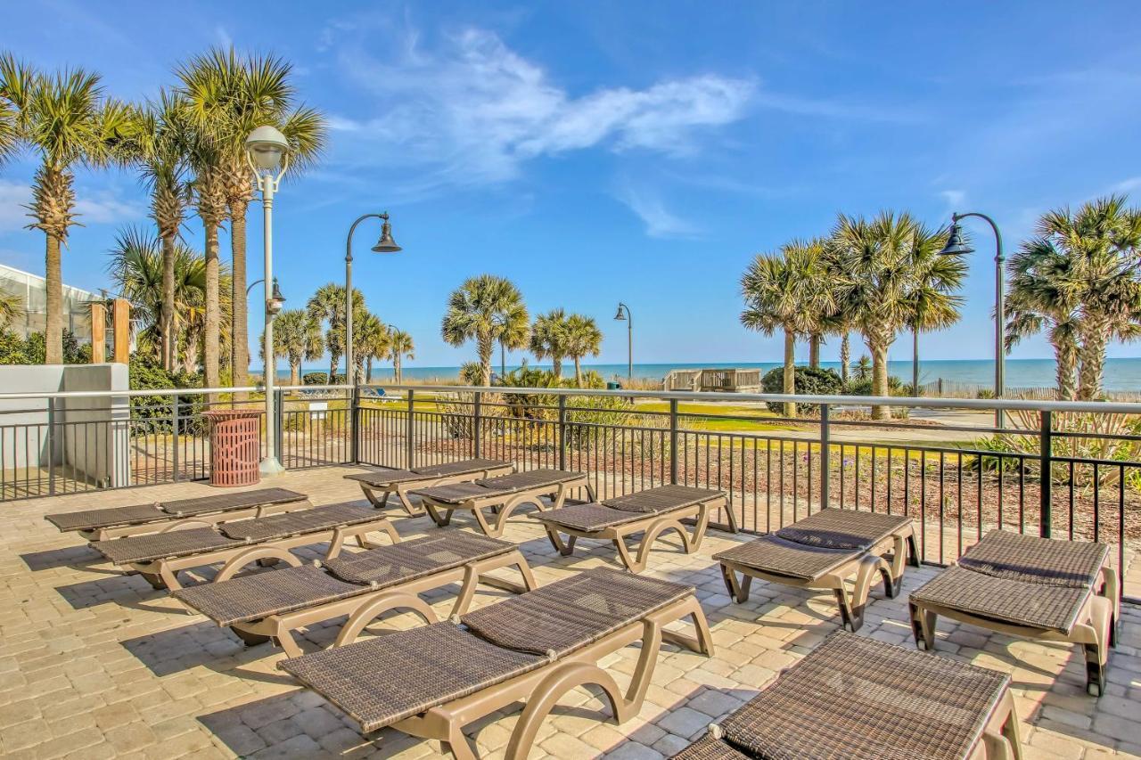 Beachfront Family Condo With View And Pool Access Myrtle Beach Esterno foto